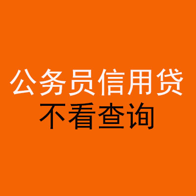 环江公务员信用贷款